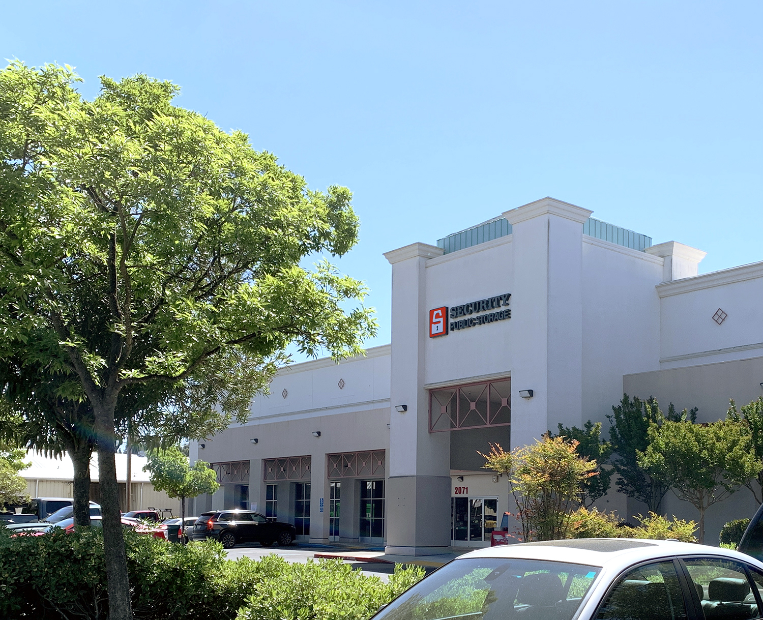 Security Public Storage in San Ramon, CA.