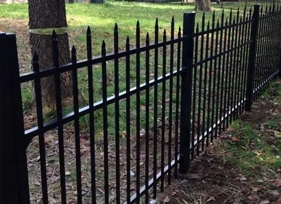 metal fence