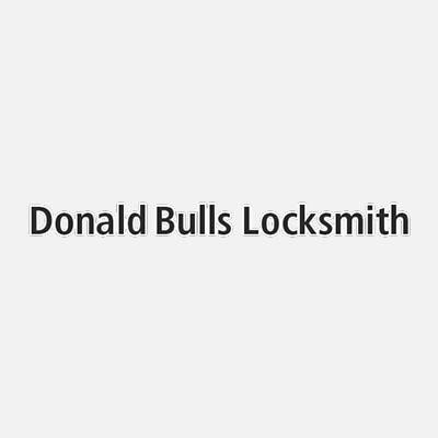 Donald Bulls Locksmith Logo