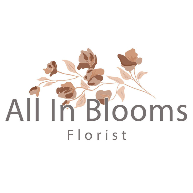 All in Blooms Florist Logo