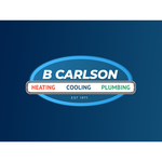 B. Carlson Heating, Cooling & Plumbing, Inc. Logo