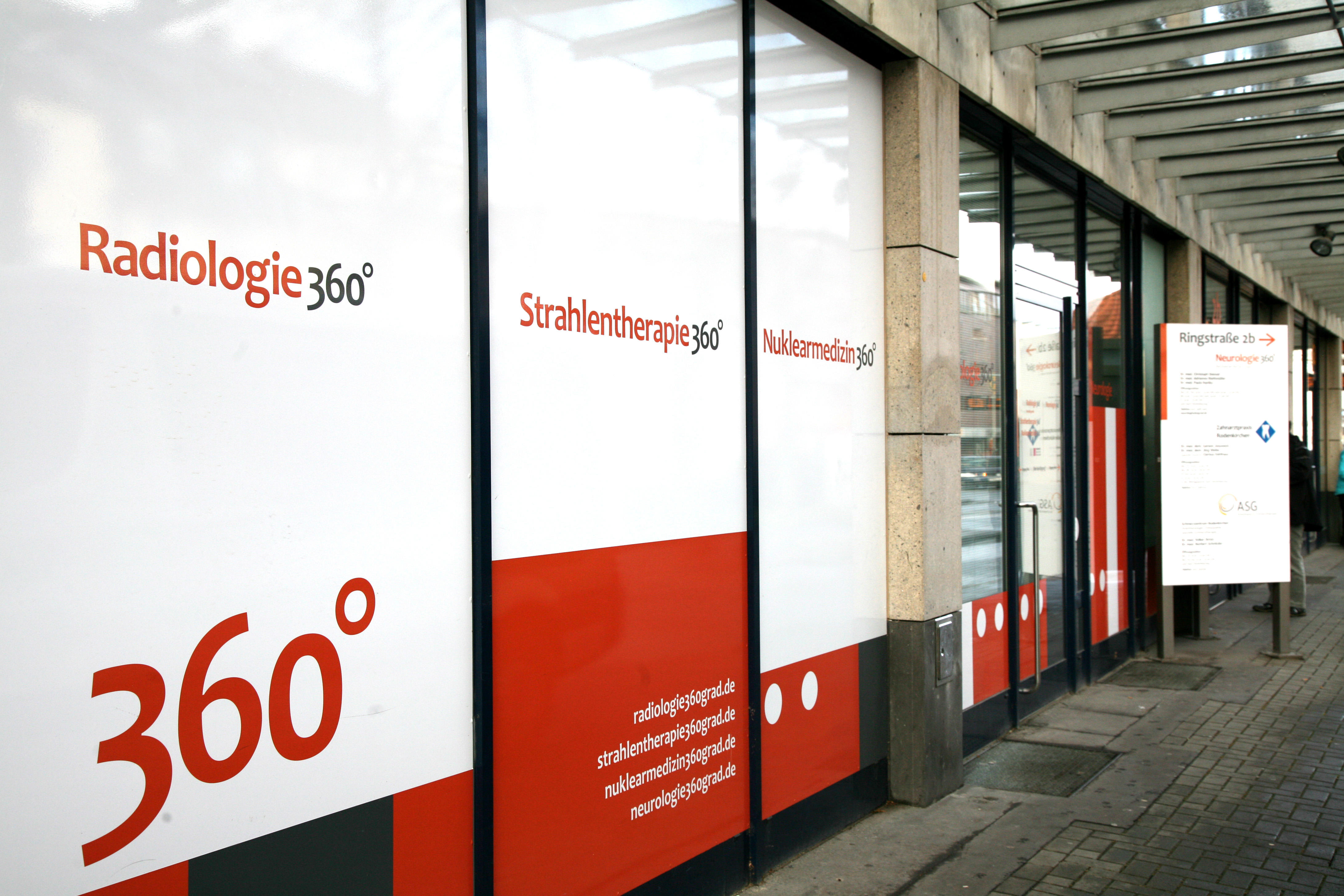 Außenansicht der Brustdiagnostik 360° in Köln-Rodenkirchen