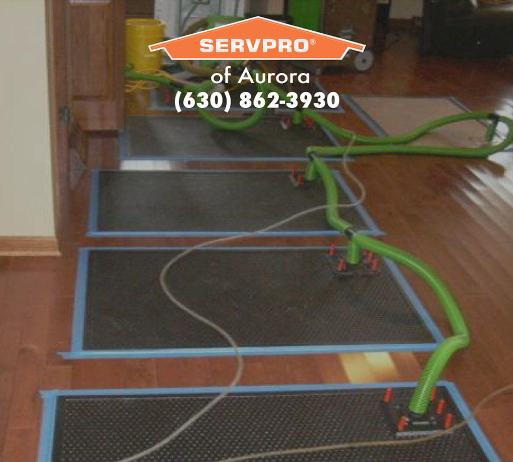 Call SERVPRO of Aurora for your water damage cleanup and restoration!