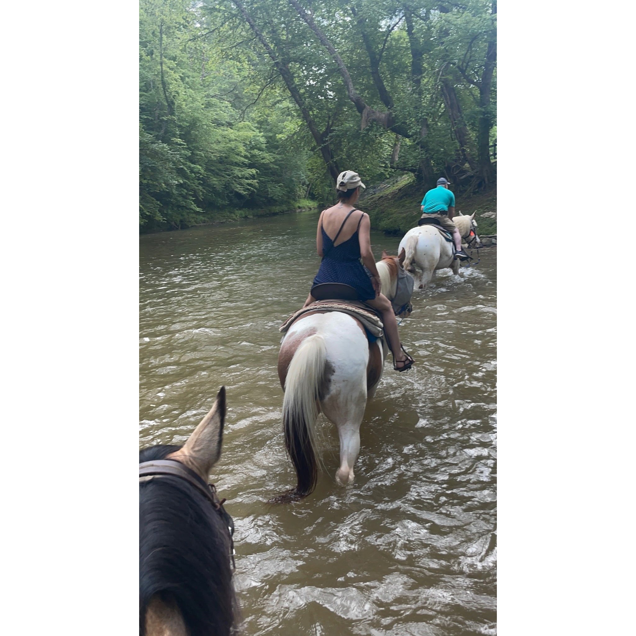 Too Hot to Ride?  Think Again!  River style