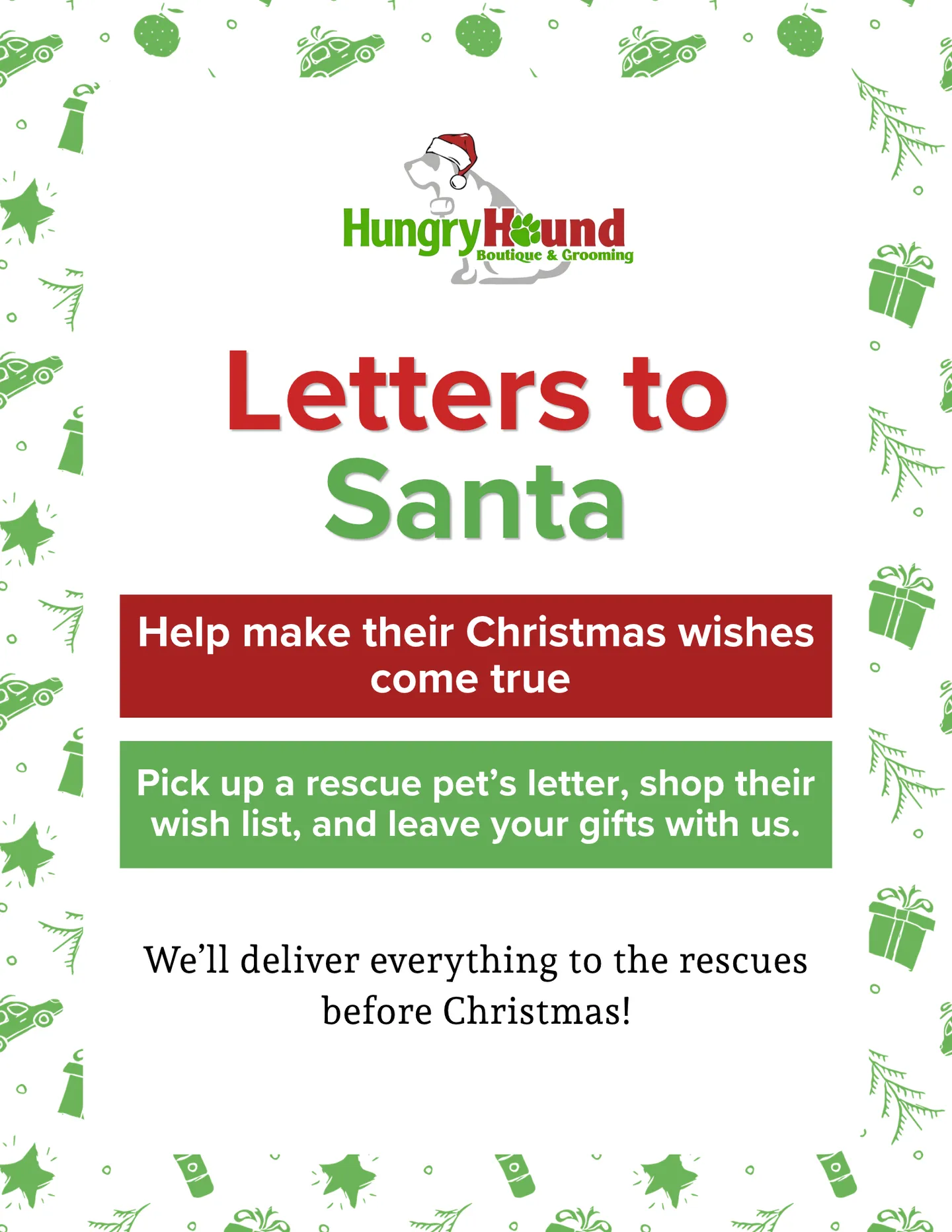 Image of Local Pet Event Letters to Santa Nearby