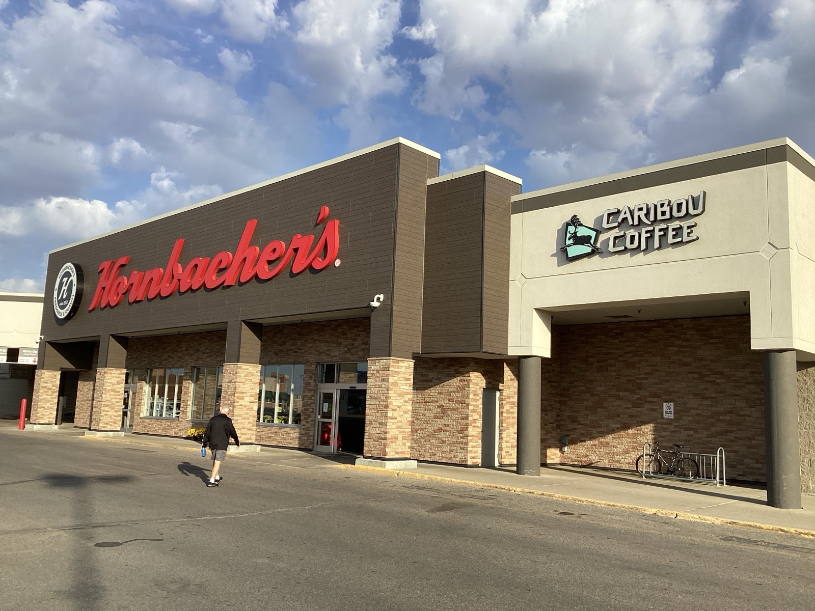 Storefront of the Caribou Coffee at 4101 S 13th Ave S in Fargo