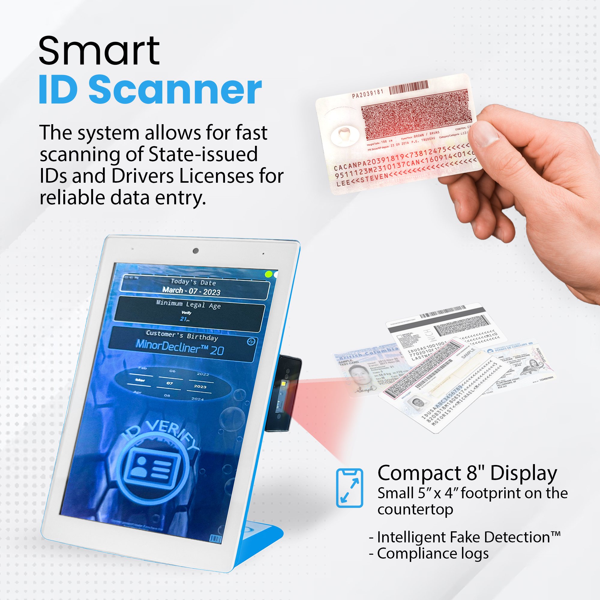 Smart Countertop ID Scanner