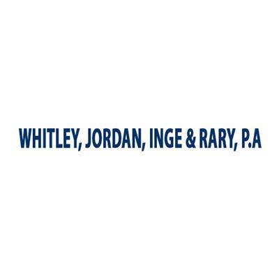 Whitley, Jordan, Inge & Rary, P.A. Logo