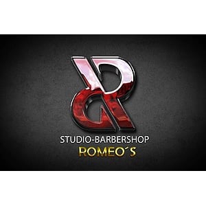 Romeo’s Studio Barber Shop Logo