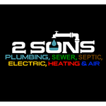 2 Sons Plumbing, Sewer, Septic, Electric, Heating & Air Logo