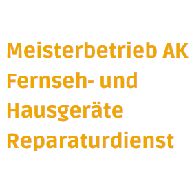 AK TV Hausgeräte Reparatur Meisterbetrieb - Kaffeemaschinen Waschmaschinen Hamburg in Hamburg - Logo