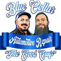 Blue Collar Automotive Repair Logo
