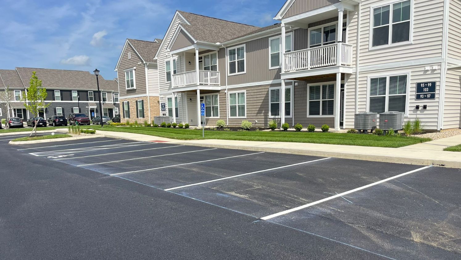 G-FORCE Parking Lot Striping of Columbus Image