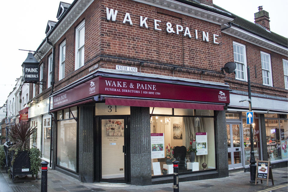 Images Closed - Wake & Paine Funeral Directors