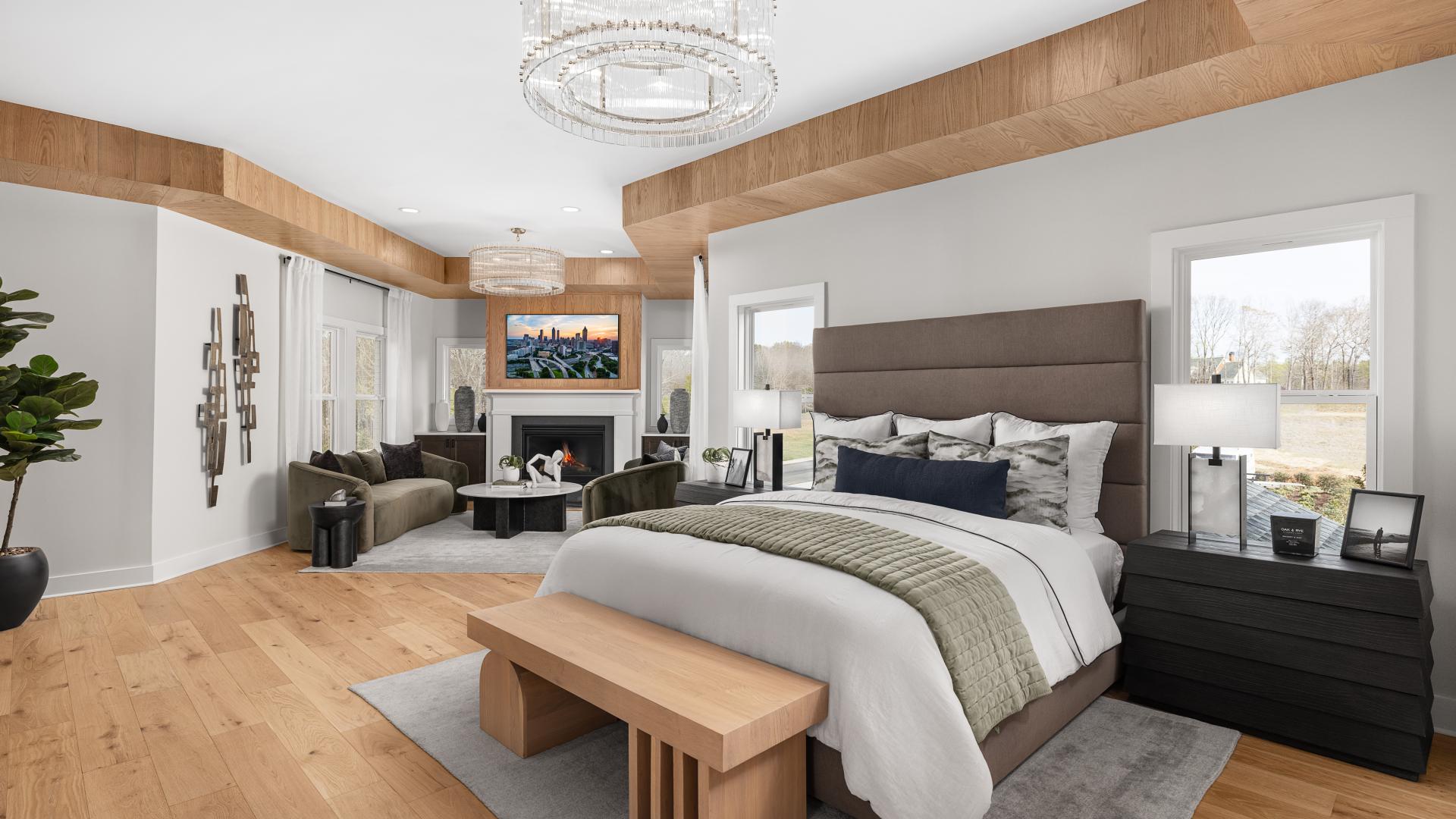 Serene primary suites designed for comfort 