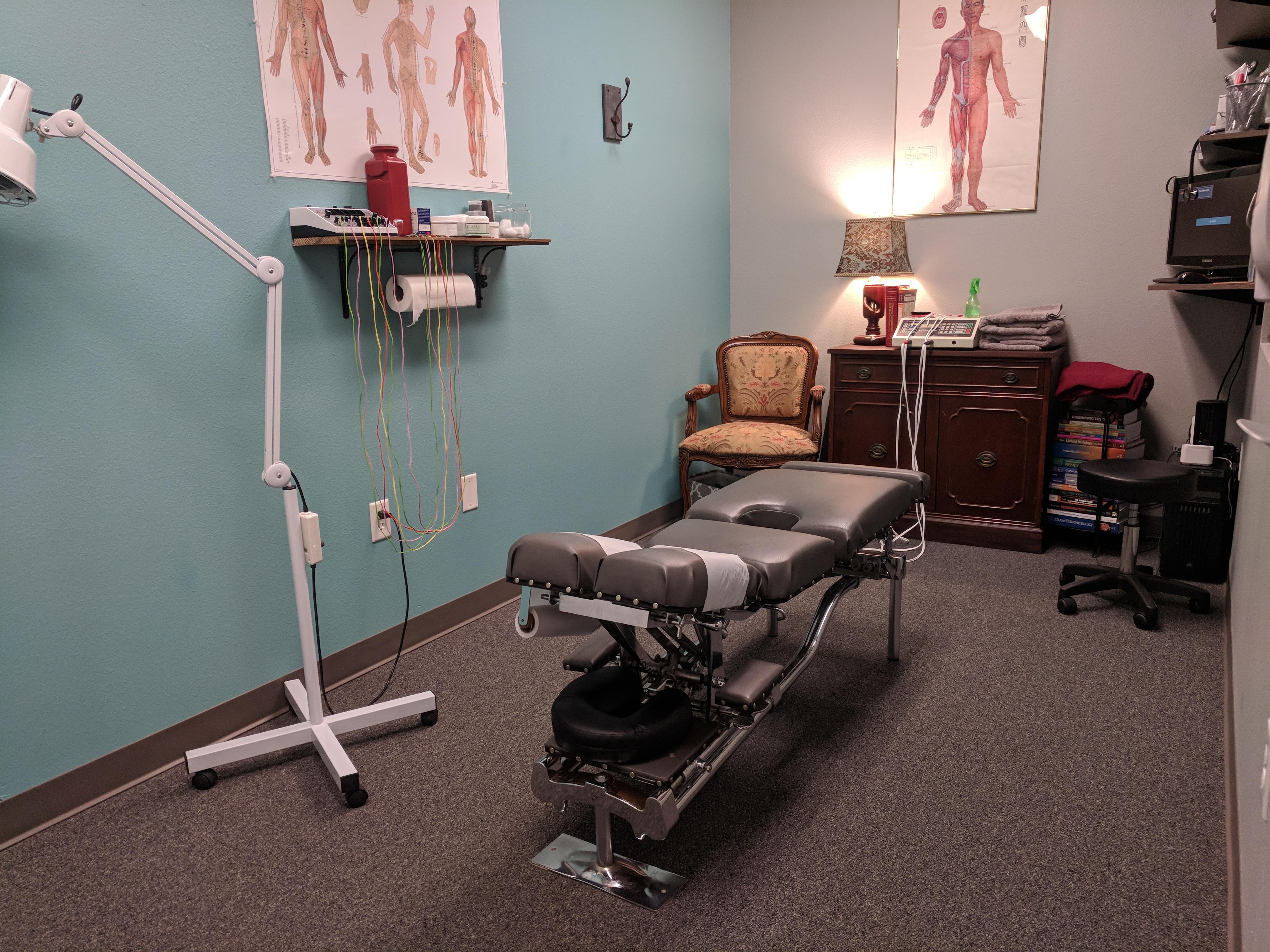 Adjusting / Acupuncture Room at Normal Chiropractic