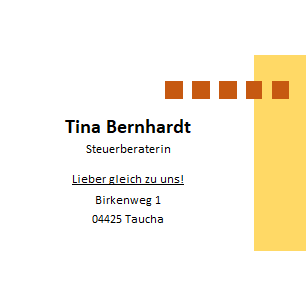 Steuerberaterin Tina Bernhardt in Taucha bei Leipzig - Logo