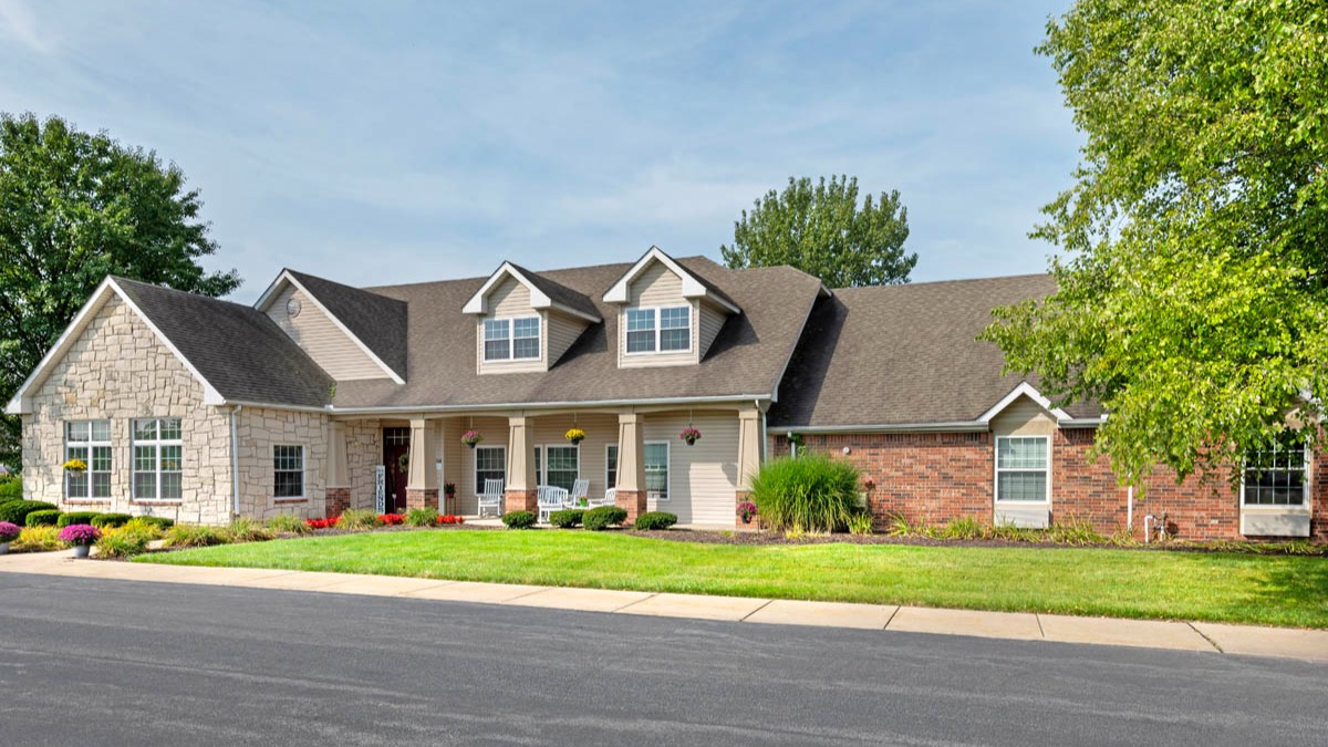 Brookdale Valparaiso Assisted Living Entrance