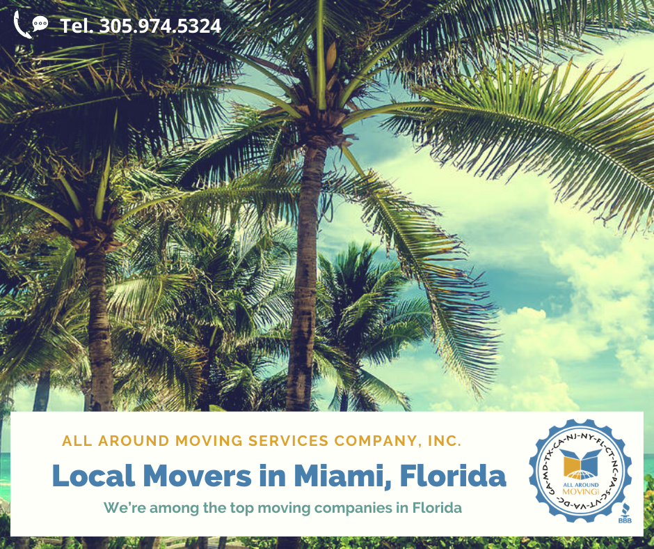 When it comes to local moving services in Miami, look no further than All Around Moving Services Company. With their expertise and experience in the industry, All Around Moving Services Company provides exceptional relocation solutions tailored to meet the specific needs of individuals and families within the vibrant Miami community. Whether you're moving to a new apartment, a different neighborhood, or a nearby city, All Around Moving Services Company takes care of every aspect of your local move with efficiency and professionalism. Their team of skilled movers ensures that your belongings are handled with utmost care and delivered to your new location safely and securely. With All Around Moving Services Company, you can trust that your local move will be seamless, stress-free, and completed to your utmost satisfaction.