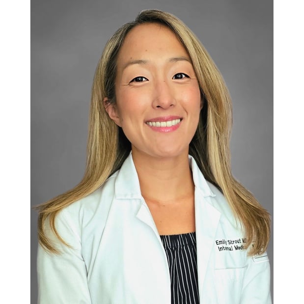 Images Emily K. Hadley Strout, MD, Adult Primary Care Internal Medicine Physician