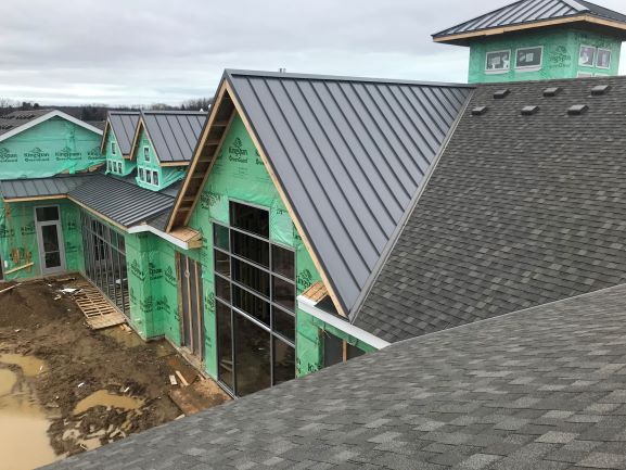 Metro Steel Construction designs beautiful roofs that you will fall in love with - such as this one.