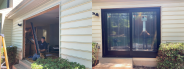 Ace Handyman Services Fairfax County Sliding Glass Door Install