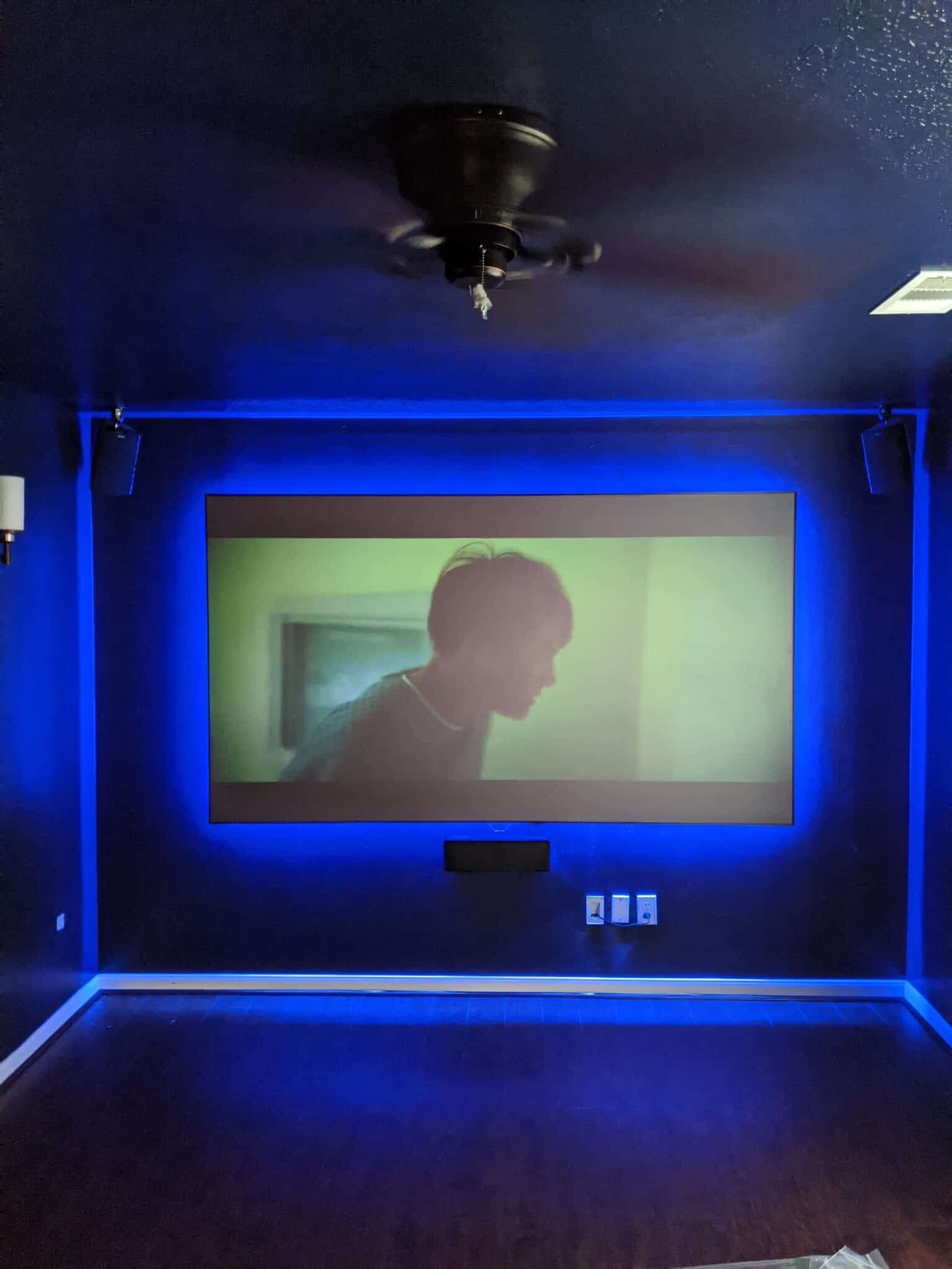 Home theater installation