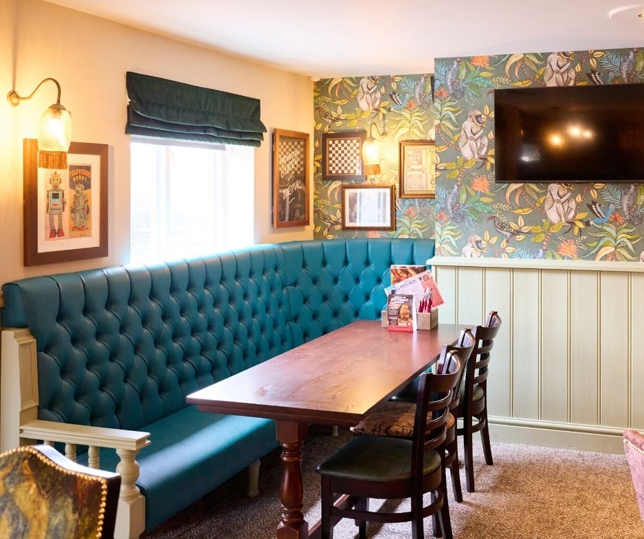 The Eight Towers pub dining area
