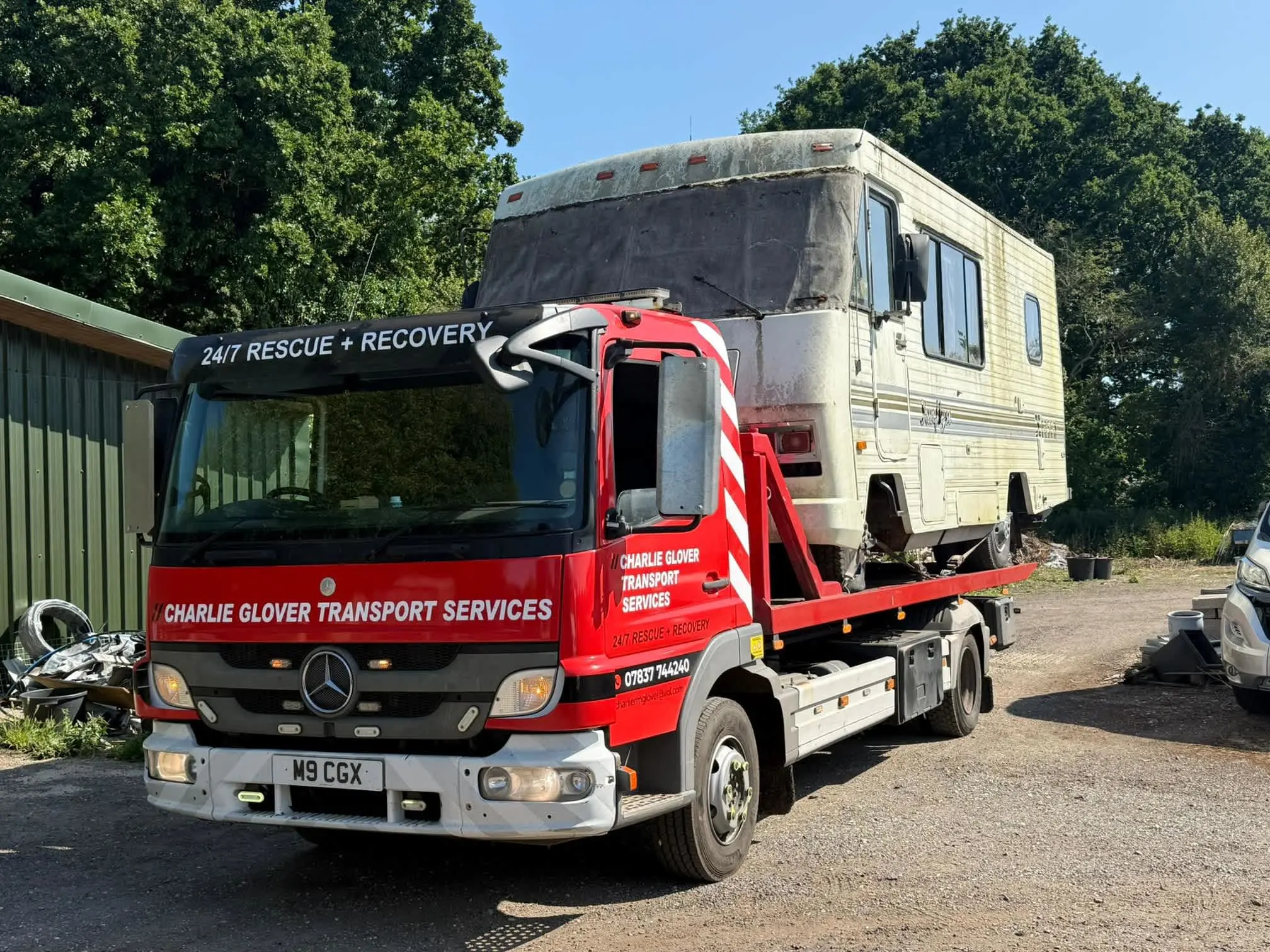 Images Charlie Glover Transport Services
