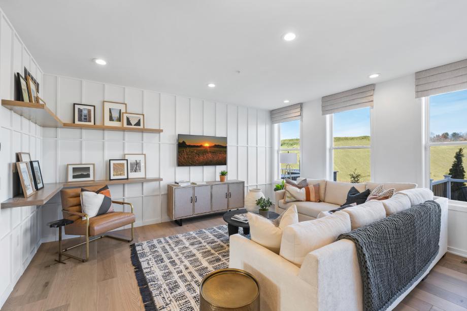 Great rooms with an abundance of natural light
