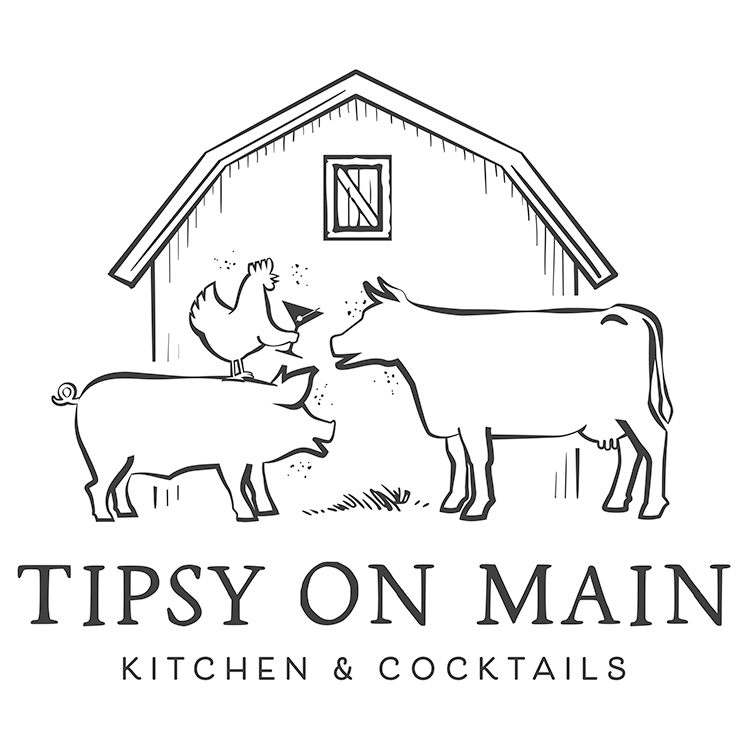 Tipsy on Main Kitchen &amp; Cocktails Logo