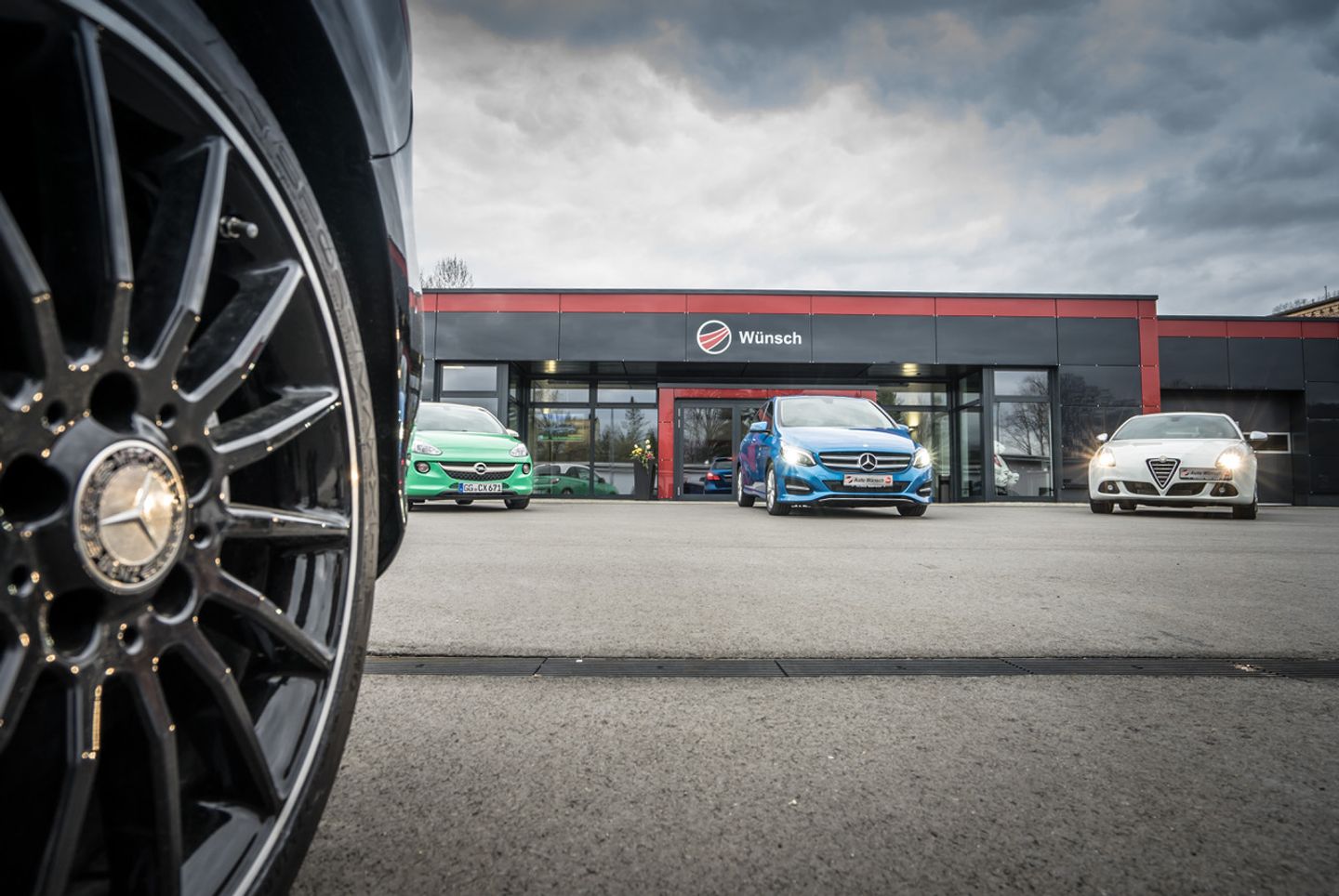 Auto Wünsch GmbH, Industrieweg 1 in Mittweida