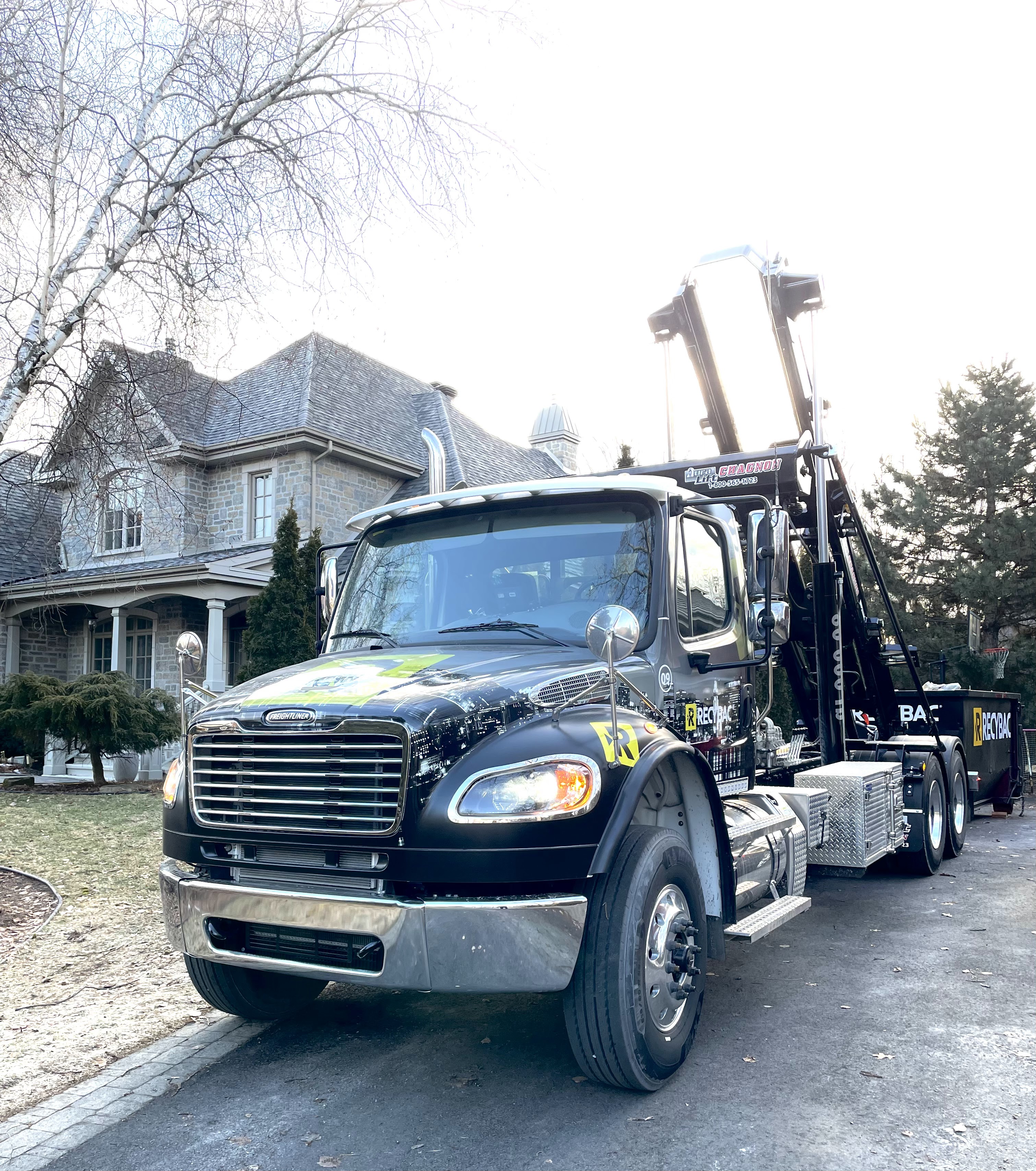 Images Location de conteneur RECYBAC Longueuil
