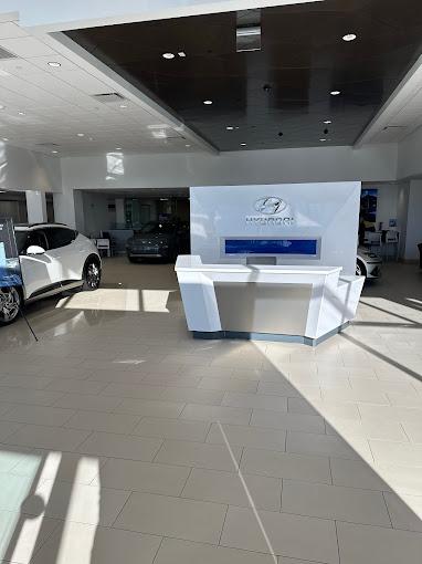 Inside the Key Hyundai of Milford dealership