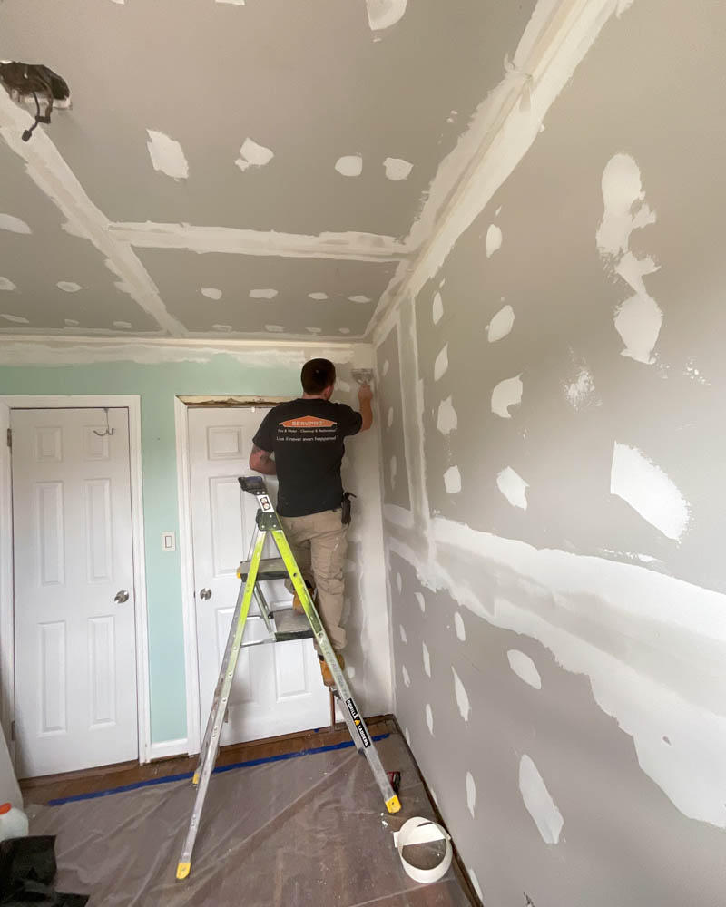 Our teams work hard to make your home or business "like it never happened." Our teams are equipped not only for professional restoration but also full reconstruction!