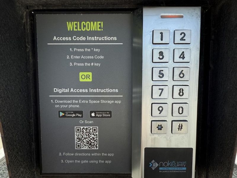 Keypad - Extra Space Storage at 6942 Garden Grove Blvd, Westminster, CA 92683 