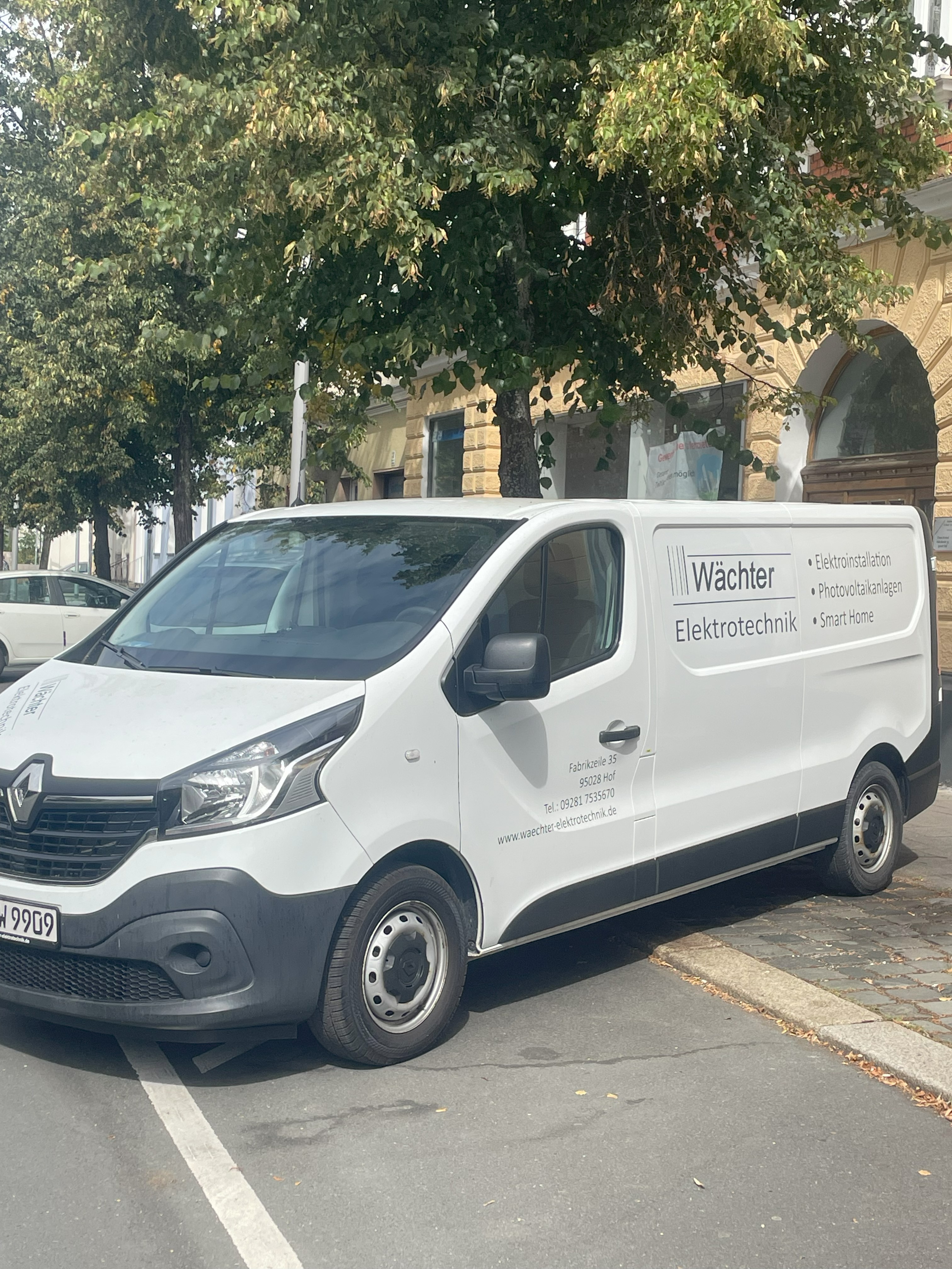 Wächter Elektrotechnik, Fabrikzeile 35 in Hof