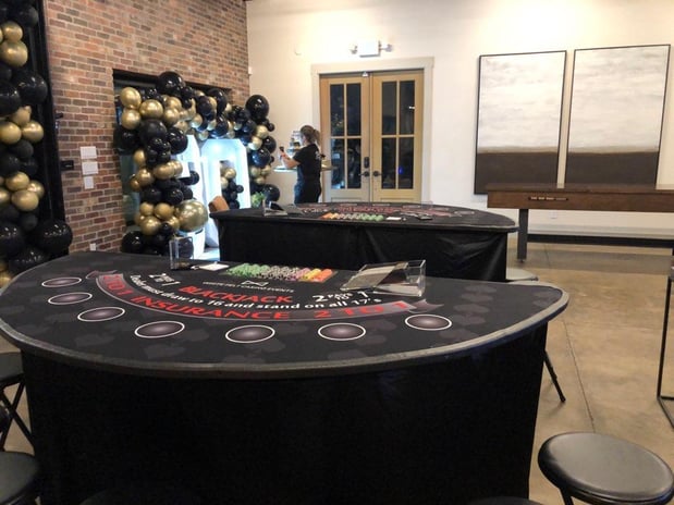 Images White Felt Casino Events