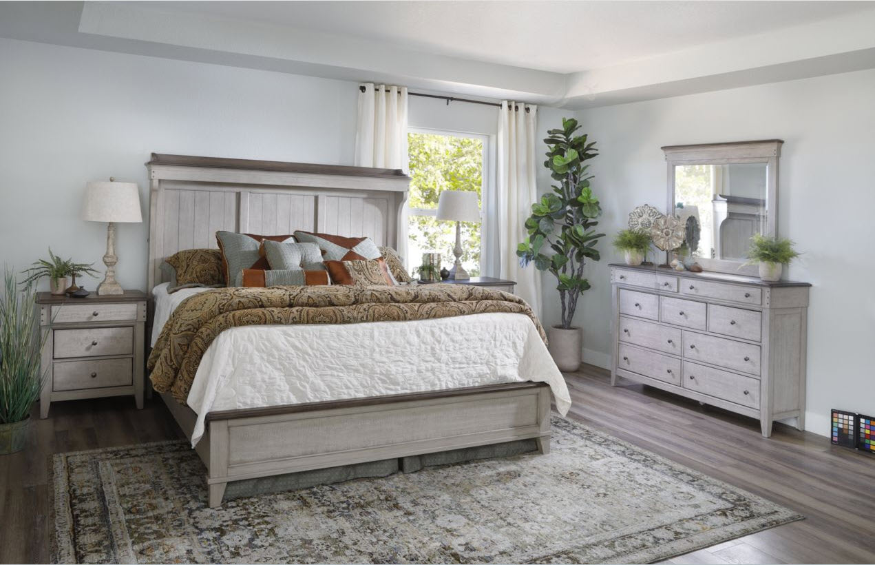 Tipton Queen Mantle Bed Furniture Row Wichita Falls (940)691-0235