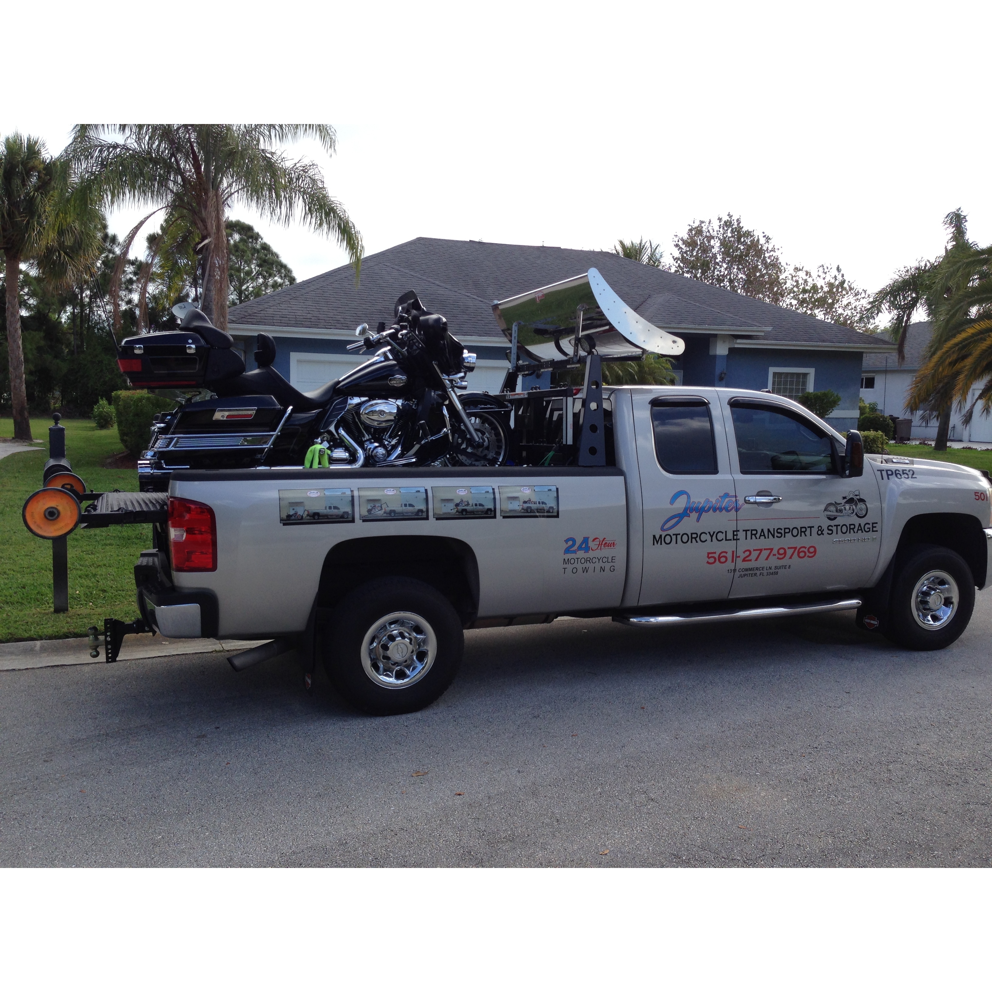 Jupiter Motorcycle Transport and Storage