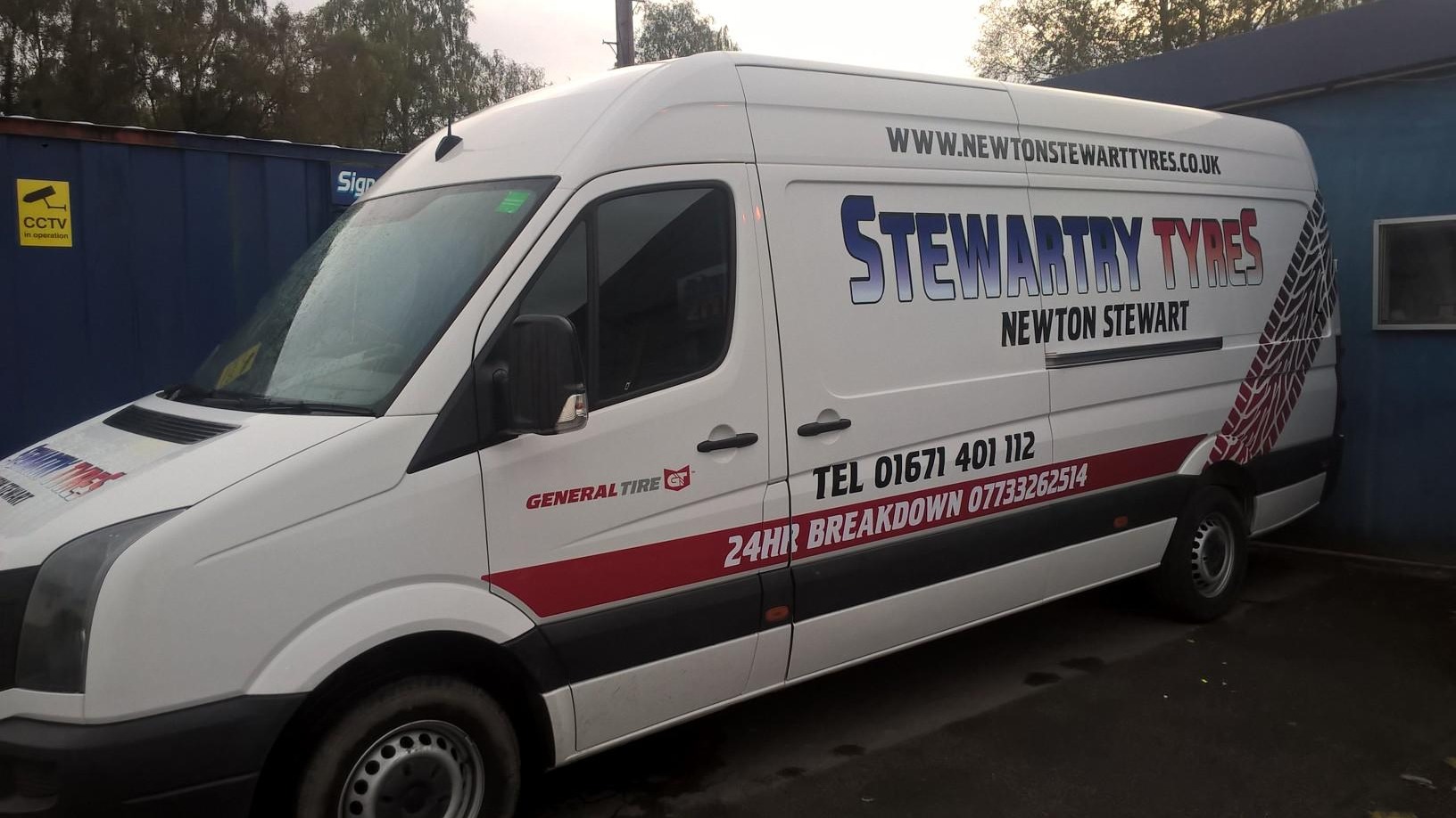 Stewartry Tyres Newton Stewart Ltd Newton Stewart 01671 401112