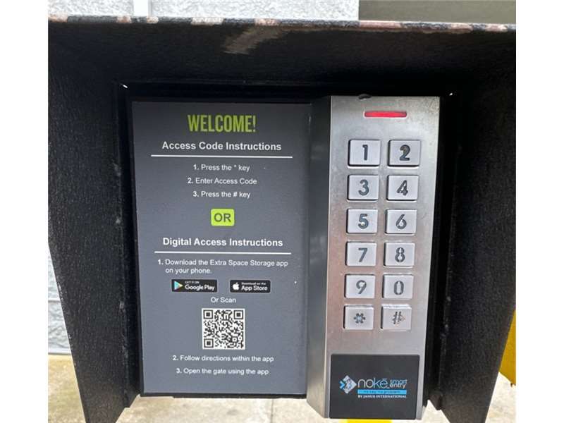Keypad - Extra Space Storage at 10950 Firestone Blvd, Norwalk, CA 90650
