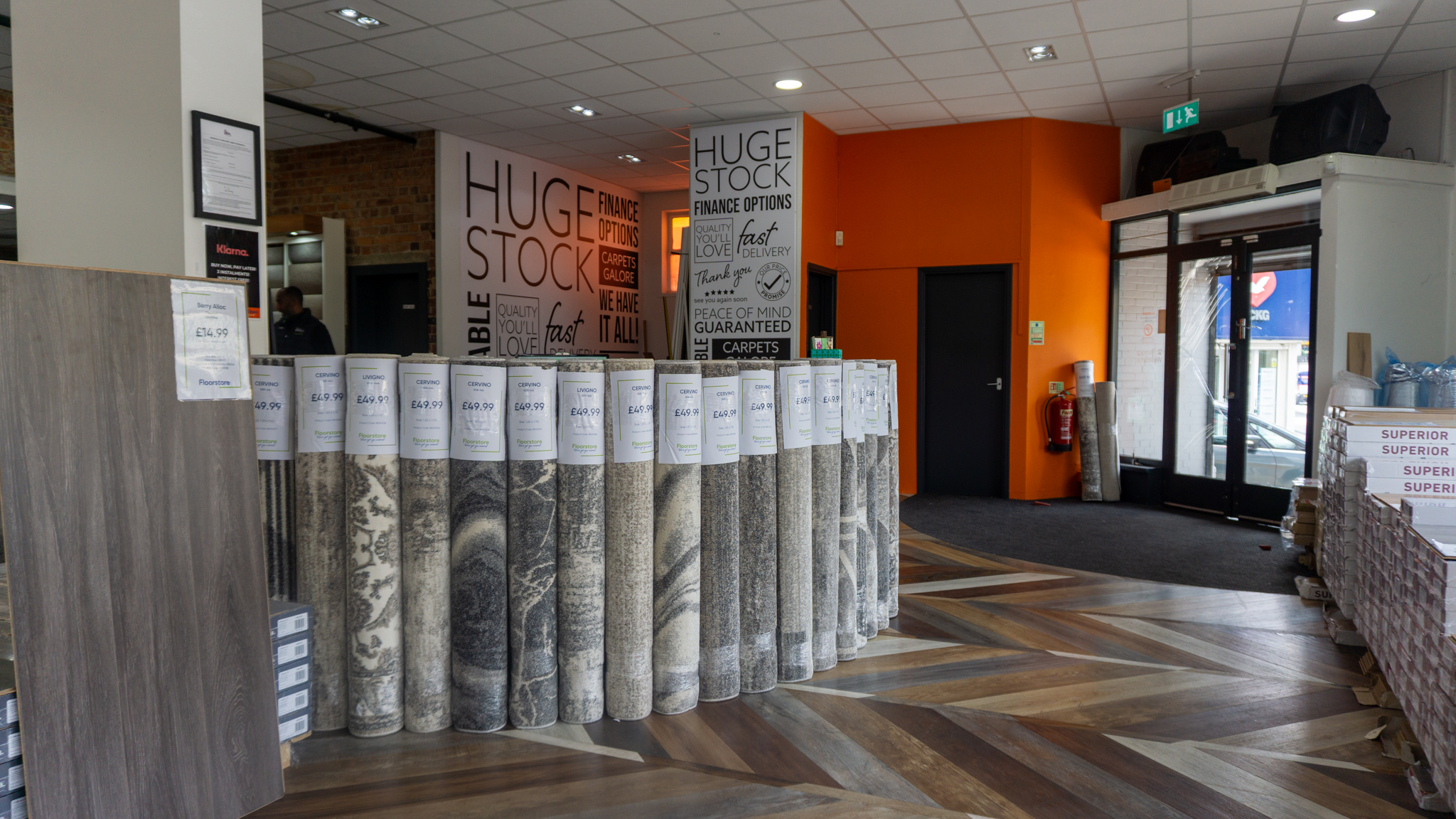 Interior of Floorstore Outlet Regent Street
