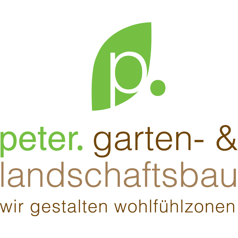 peter. garten- & landschaftsbau Logo