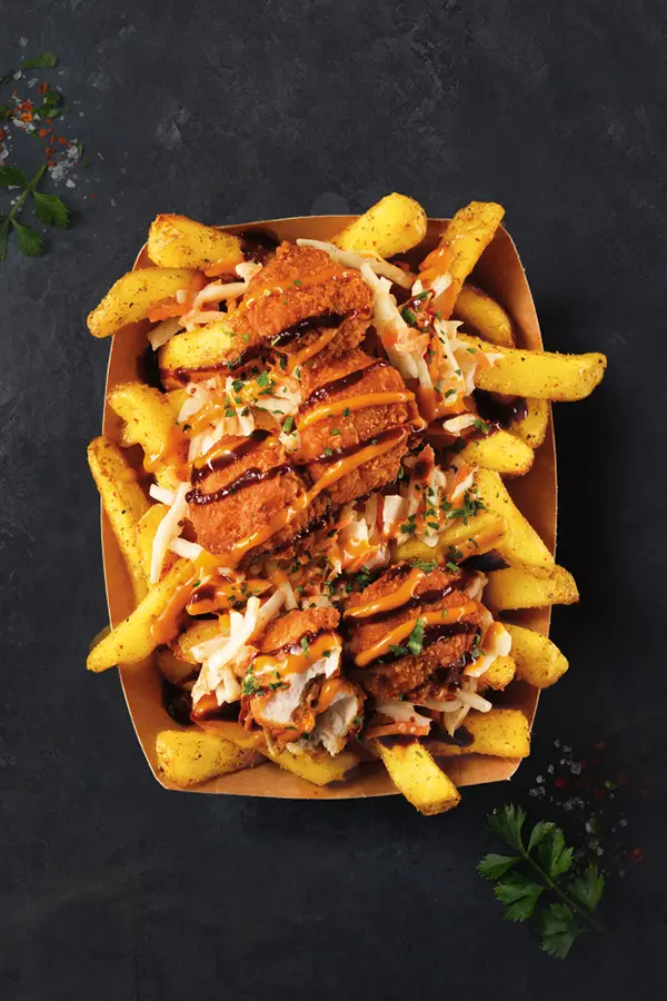 BBQ Chicken Poutine