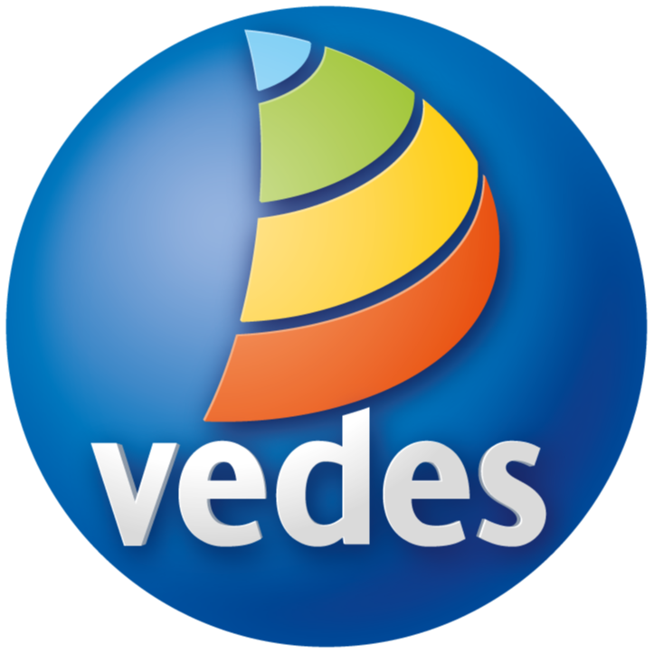 VEDES Spielkiste in den Gera Arcaden in Gera - Logo
