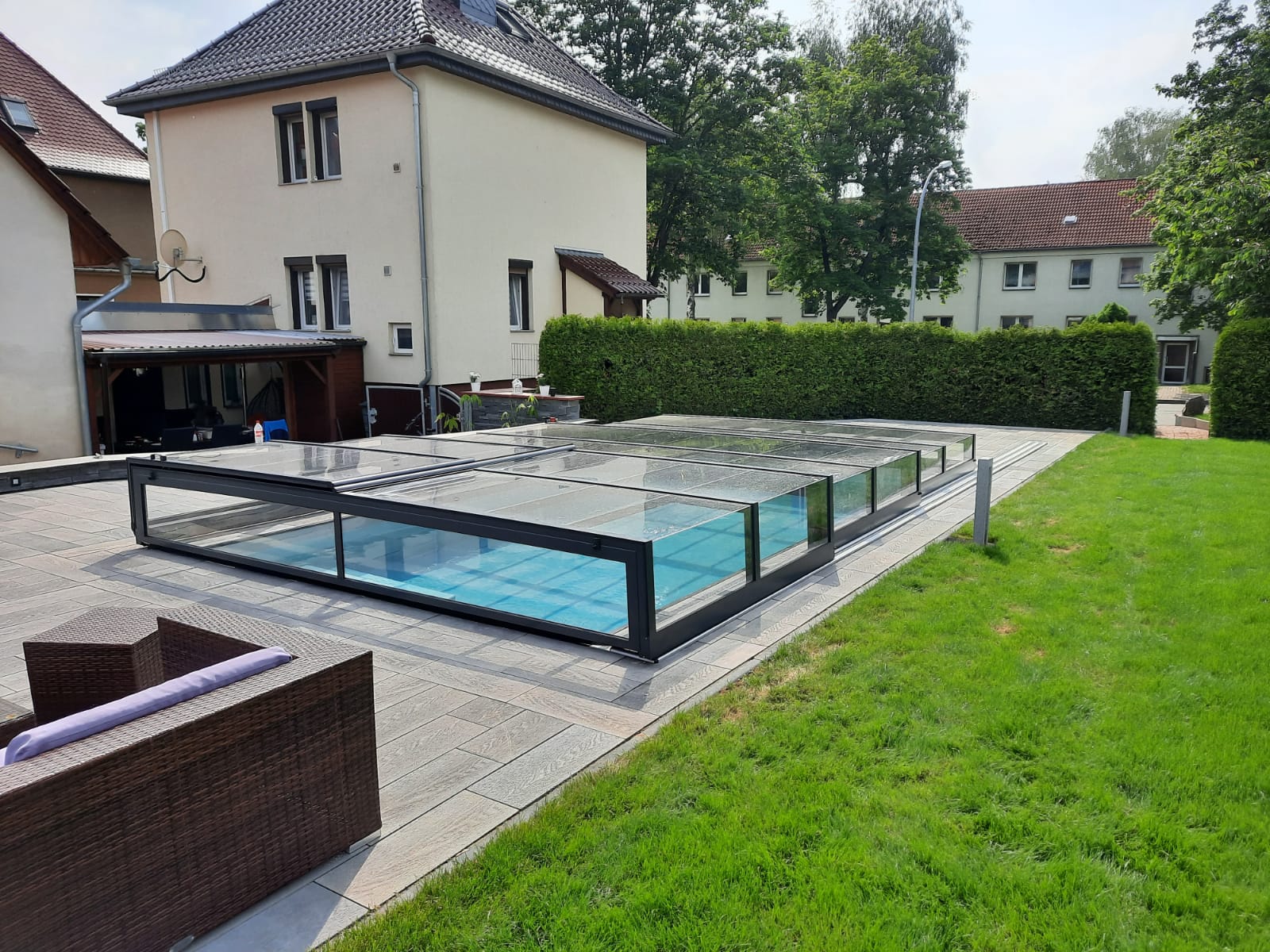 Poolcenter Deutschland, Am Feldrain 1 i in Wettin-Löbejün