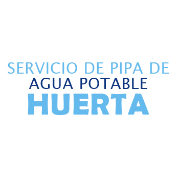 Servicio De Pipa De Agua Potable Huerta Logo