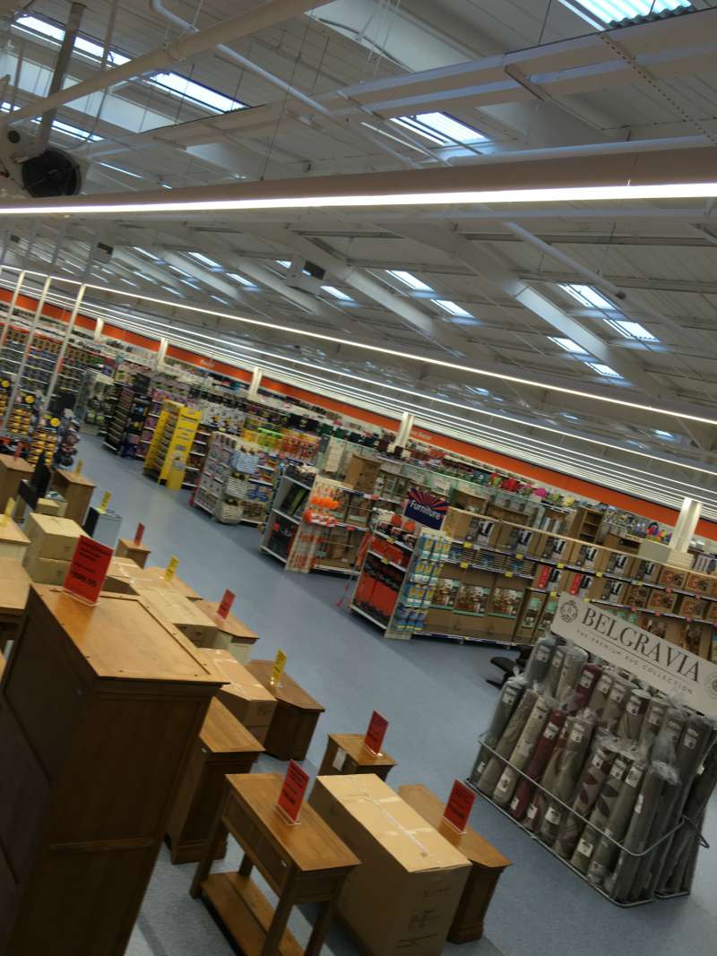 A first glimpse inside the new B&M Crostons Home Store & Garden Centre on its opening day
