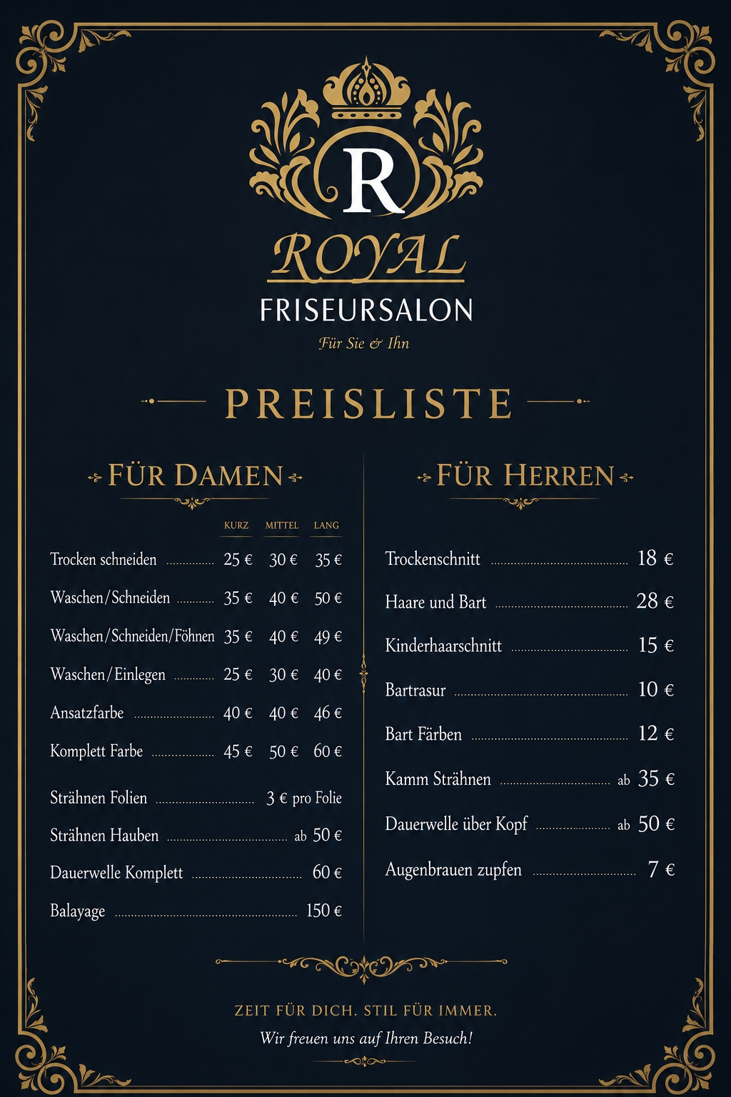 Friseur Royal, Bettinastraße 61 in Offenbach am Main